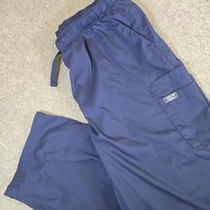 Cherokee Workwear Stretch Women's Mid Rise Pull-On Cargo Scrub‎ Pants XL